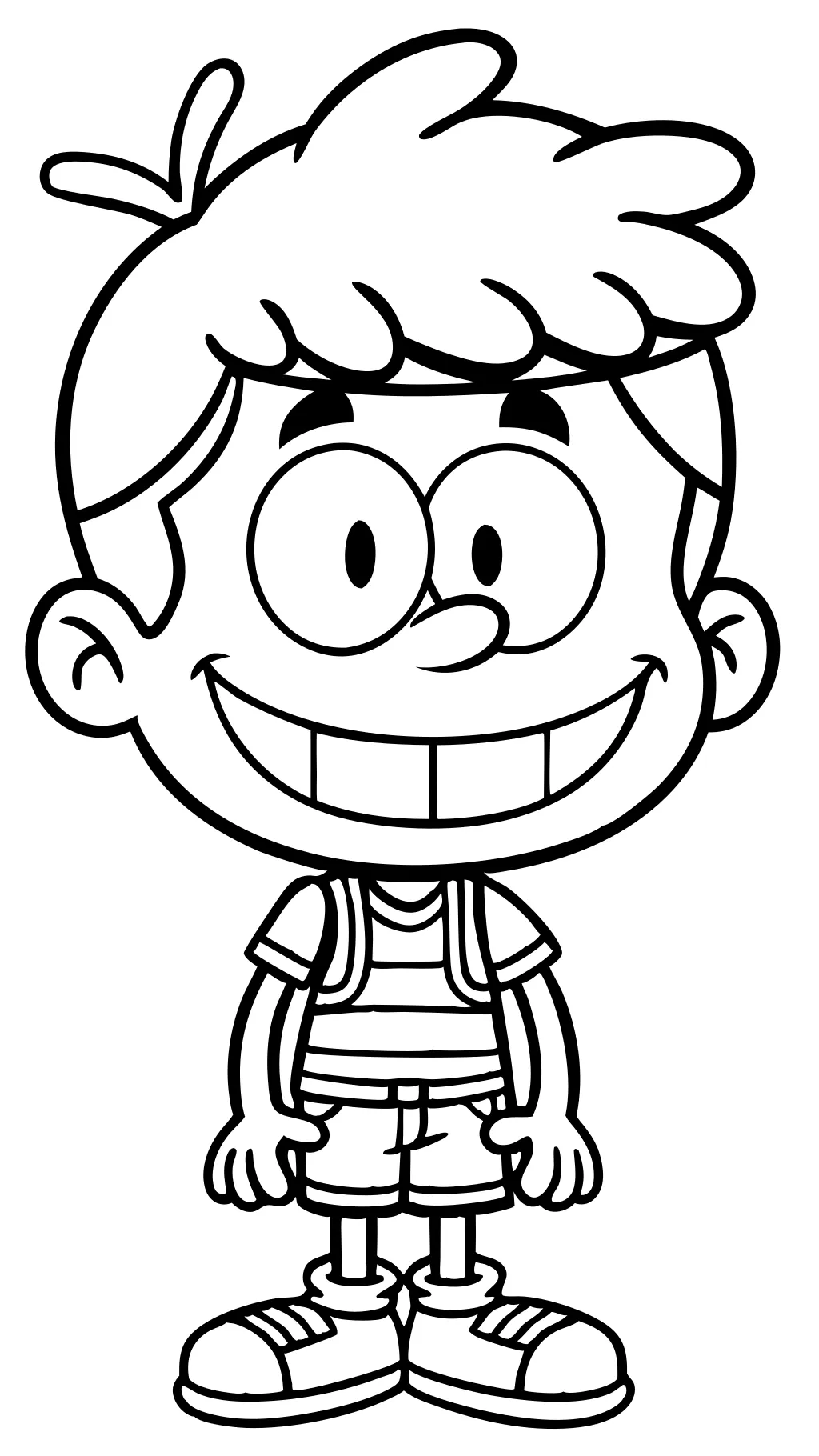 the loud house coloring pages